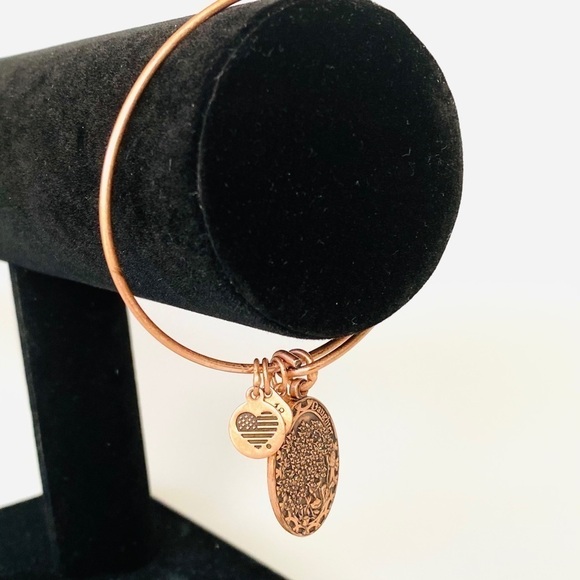 Alex and Ani Daughter Bracelet Rafaelian Rose Gold - Picture 3 of 4